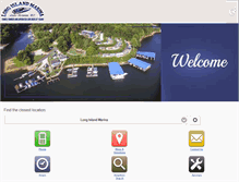 Tablet Screenshot of longislandmarina.com